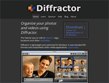 Tablet Screenshot of diffractor.com